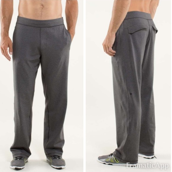 lululemon athletica Other - Lululemon men’s Kung fu pants size L soot